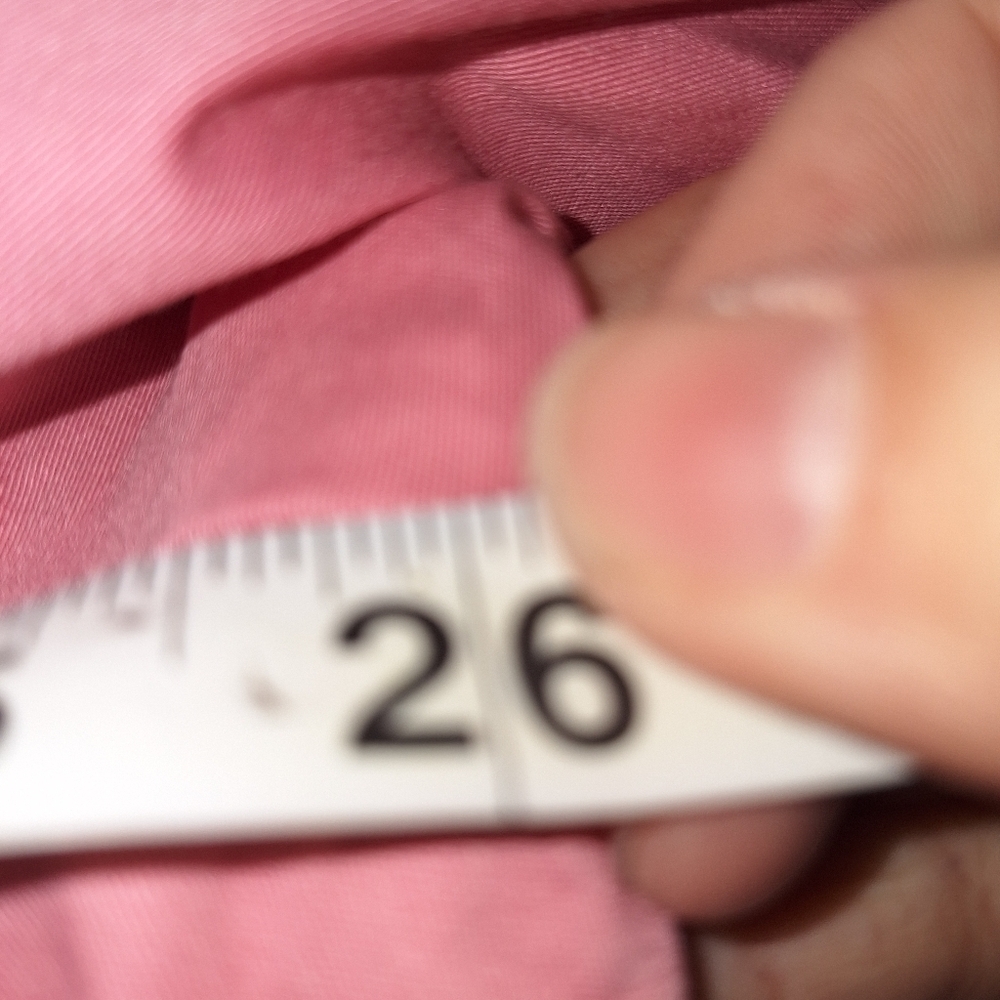 Bob Mackie Pink Butterfly Button Up Shirt 3X - Picture 7 of 8